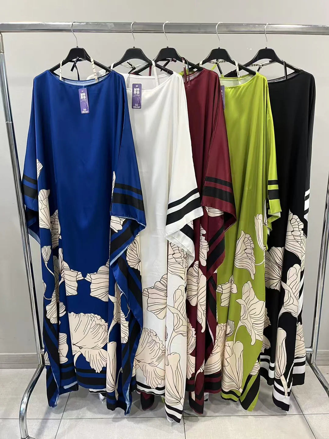 Floral Kaftan Dress